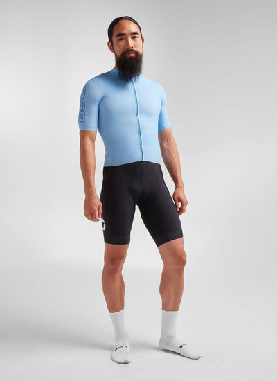 Men's Racing Climbers Jersey - Light Blue - Brickell Bikes