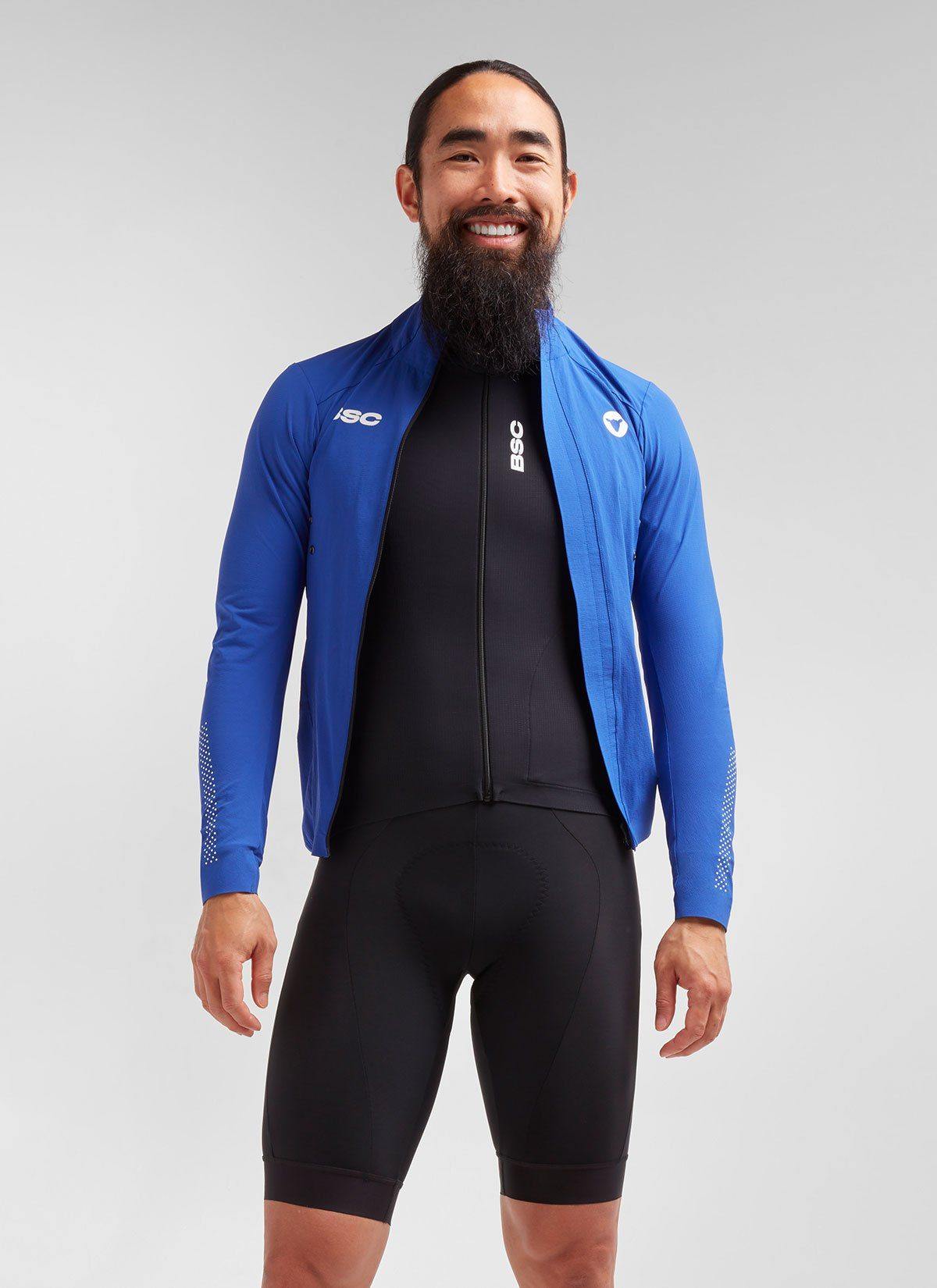 Black Sheep Cycling Men's Elements Micro Jacket - Blue