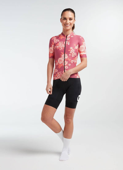 Women's WMN LuxLite Jersey - Rose Gardenia - Brickell Bikes