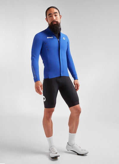 Men's Elements Micro Jacket - Blue - Brickell Bikes